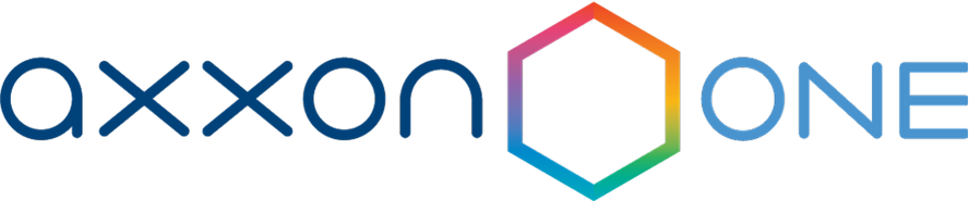 Logo de Axxon one.