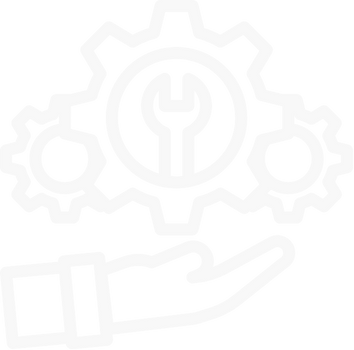 Icono de mano con configuraciones