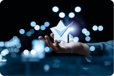 Imagen de una persona con una estrella en la mano.